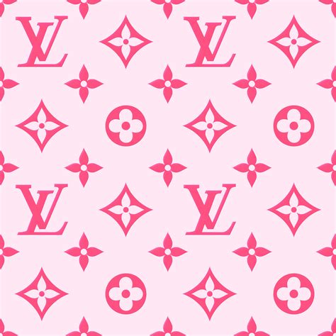 pink lv print.